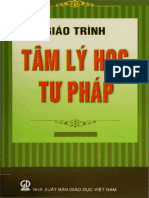 Giáo Trình Tâm Lý Học Tư Pháp