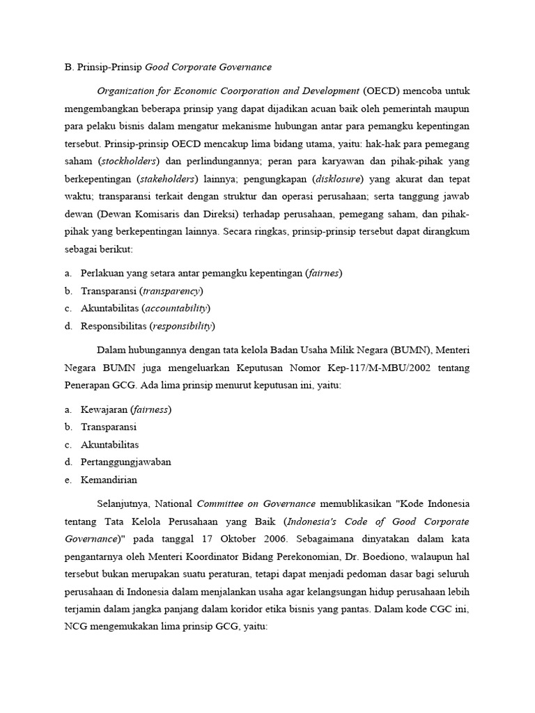 Prinsip Prinsip Gcg Pdf