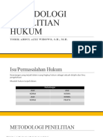 Metode Penelitian Hukum (Torik)