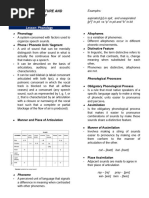 LCS Reviewer Phonology