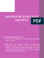 Konsep Hutang Dan Ekuitas