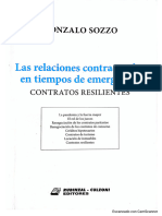 2020 Sozzo Las Relaciones Contractuales en Tiempos de Emergencia Cap 15 Contratos Resilientes