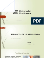 Unidad I Sesión 10 - FARMACOS HEMOSTASIA