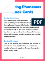 Phoneme Segmentation Countand Hook Cards Adobe Reader