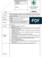 Sop Evaluasi Terhadap Penyampaian Informasi