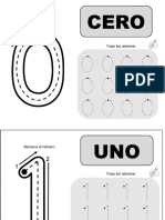 Numeros para Trazo Del 0 10