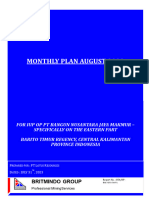 Monthly Plan August 2023