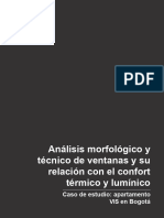 Análisis Morfológico y Técnico de Ventanas y Su Relación Con El Confort Térmico y Lumínico