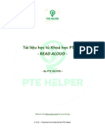PTE30 - Tài liệu học tủ - Read Aloud (RA)