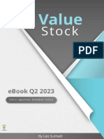Ebook Value Stock Q2 2023