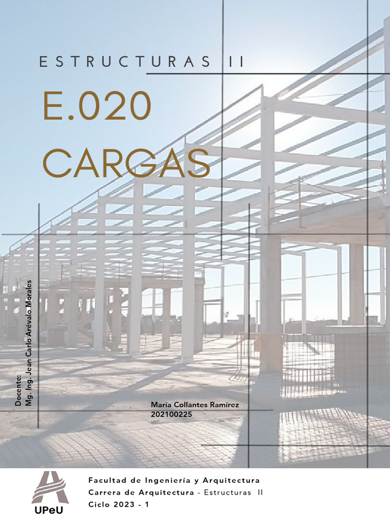 Nte E.020 Cargas | Descargar gratis PDF | Hormigón | Física Aplicada e ...