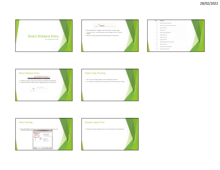 Direct Distance Entry | PDF