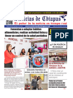Periódico Noticias de Chiapas, Edición Virtual Miércoles 15 de Noviembre de 2023