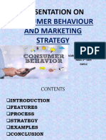 Presentation On: Consumer Behaviour and Marketing Strategy