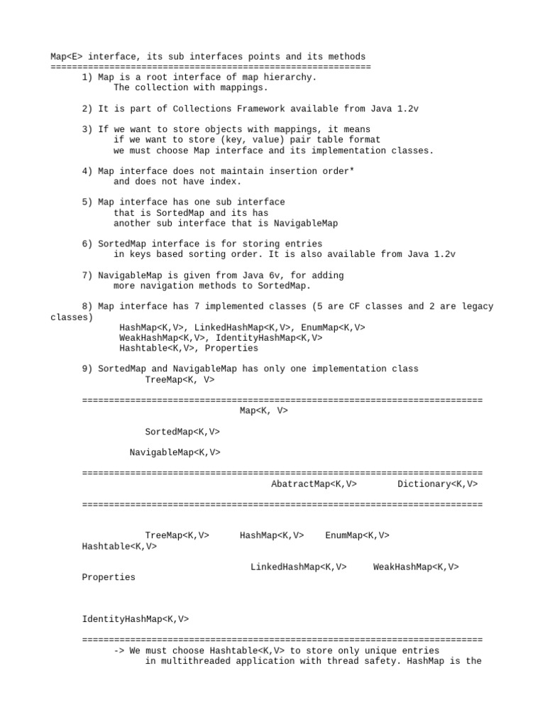 14 map interface points and its methods pdf information technology