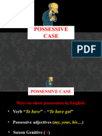 Possessive Case Grammark