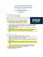 Cuestionario Reglamento Especiales Tipo e Convalidado R