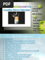 Gasoline Direct Injection