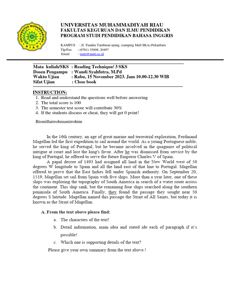 58f3c Soal Reading Technique 2023 Pdf Phobia Psychotherapy