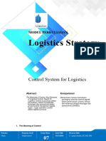 Modul 07 - Control System For Logistics