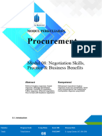 Modul 08 - Negotiation Skills, Practice Business Benefits