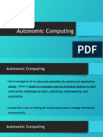 3.3 Autonomic Computing