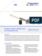 EDS-71V Single Point Borehole Extensometer