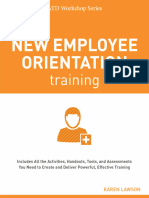 New Employee Orientation Sample Chapter