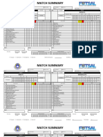 Match Summary Game Week 4