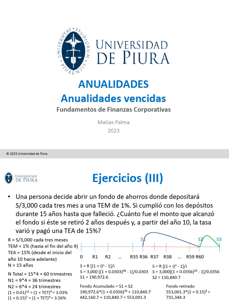 Ejercicios de Finanzas Corporativas | PDF | Crédito | Finanzas y dinero