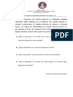 Pliego de Posiciones Que Deberã - Absolver El Demandado Misraim Jonathan Lã-Pez Aguilar