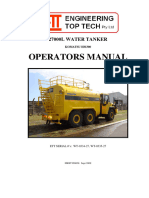 Komatsu HM300 27000L Tanker Operators Manual 9181