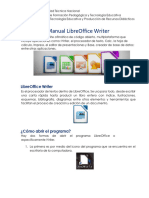 Manual LibreOffice Writer Parte I Act