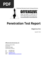 Penetration Testing Report