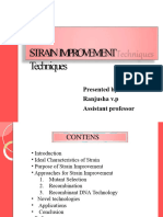 Strain Improvement