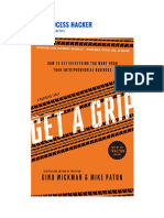 Book Summary - Get A Grip