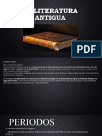 Literatura Antigua