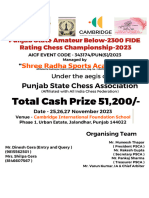 Punjab State Amateur Below 2300 FIDE Rating Chess Championship 2023 3