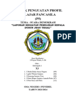 Laporan Kegiatan Pemilihan Kepala Dusun Desa Jegu