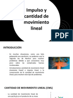 3.4 Impulso y Cantidad de Movimiento Lineal