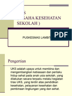 UKS (Usaha Kesehatan Sekolah) : Puskesmas Lambitu