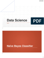 Foundations of Data Science - Unit 6 - Naive Bayes