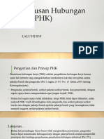 Pemutusan Hubungan Kerja (PHK)