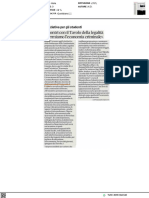 Incontri Con Il Tavolo Della Legalità - Il Corriere Adriatico Del 14 Novembre 2023