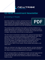 Q2 2022 NEAR Investment Newsletter