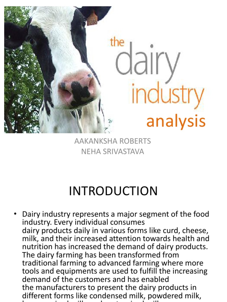 research articles in dairy industry