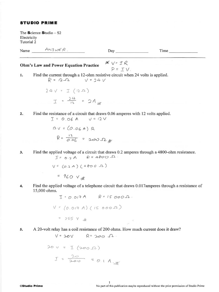 Tutorial 2 answers pdf