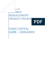 PROJECT PROPOSAL - First Capital Bank