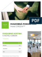 Hotel GREEN - Svadobna Ponuka