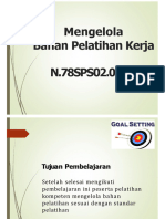 Mengelola Bahan Pelatihan Kerja N.78SPS02.039.2